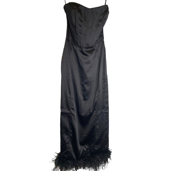 Aqua x Maeve Reilly black formal dress NWTs - Picture 8 of 8